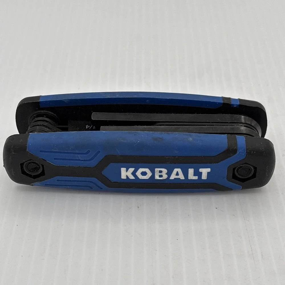 New Kobalt 8-key Standard (Sae) Folding Hex Key Pack Standard Set